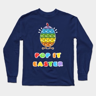 Pop It Easter Egg Long Sleeve T-Shirt